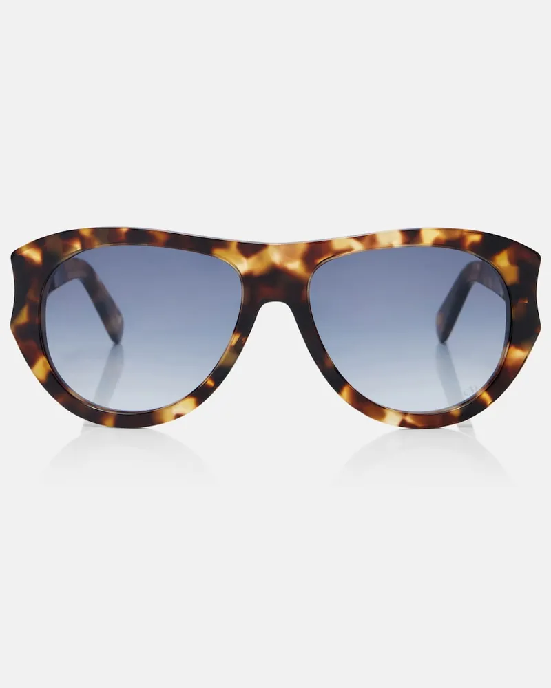 Dior Aviator-Sonnenbrille DiorGlow A1I Braun