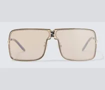 Eckige Sonnenbrille Fendiness