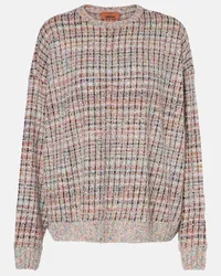 Missoni Pullover aus Strick mit Pailletten Multicolor