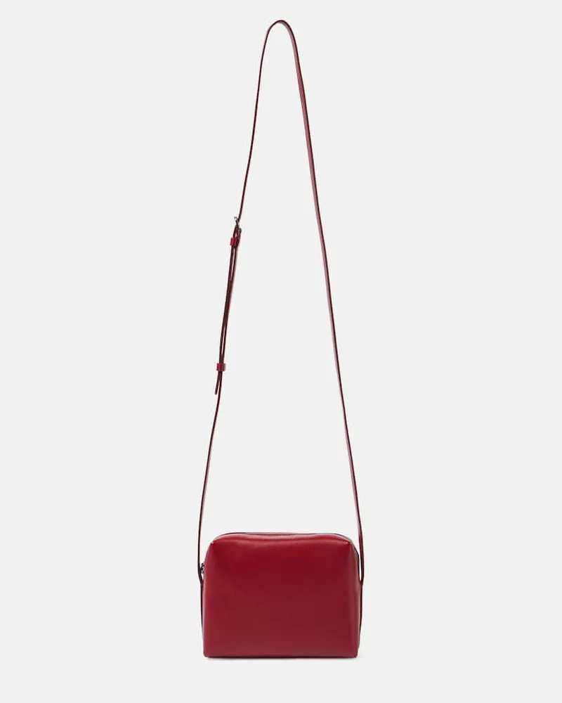 The Row Schultertasche Regent aus Leder Rot