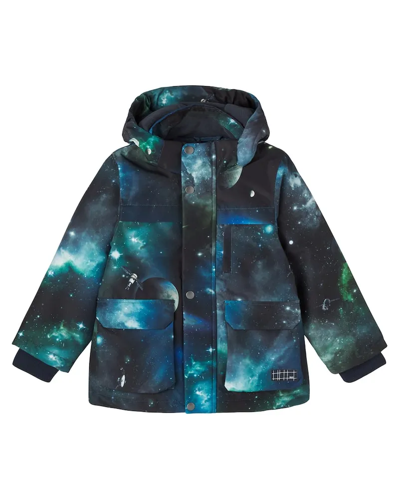 Molo Bedruckte Skijacke Heiko Multicolor