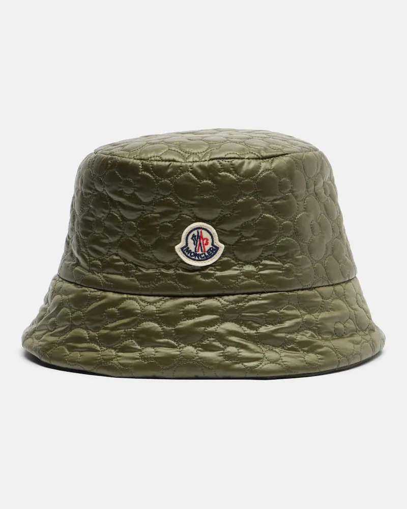 Moncler Wendbarer Hut Grün