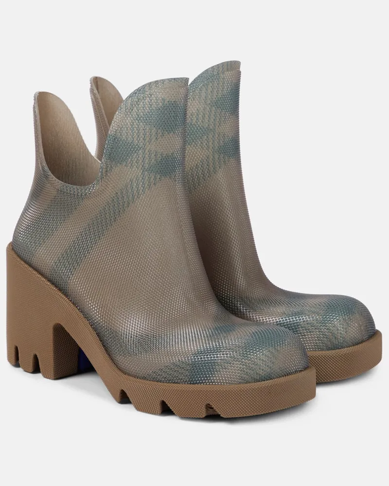 Burberry Ankle Boots Burberry Check Rosa