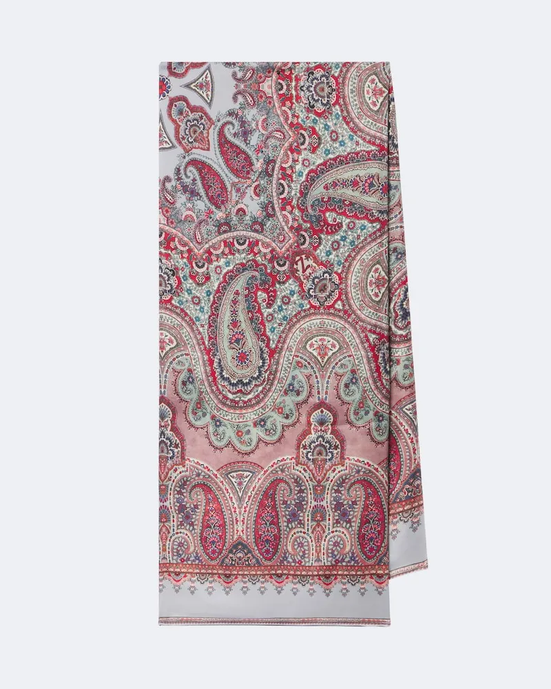 Zimmermann Schal aus Seide Multicolor