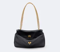 Schultertasche Rodeo Medium aus Leder