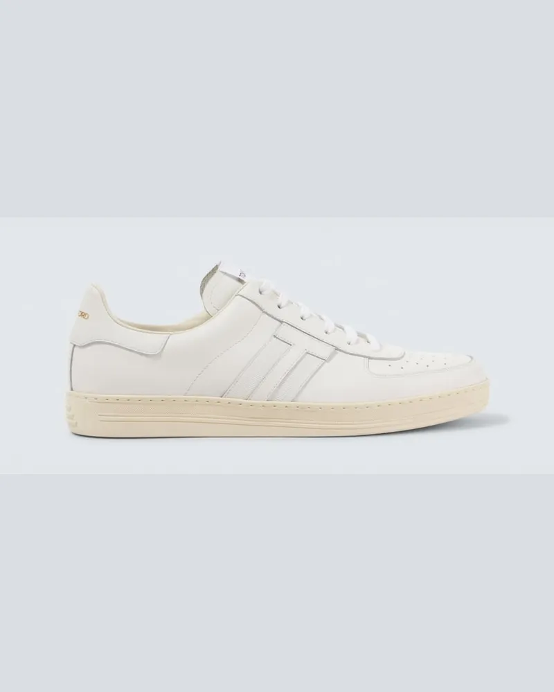 Tom Ford Sneakers Radcliffe aus Leder Weiß