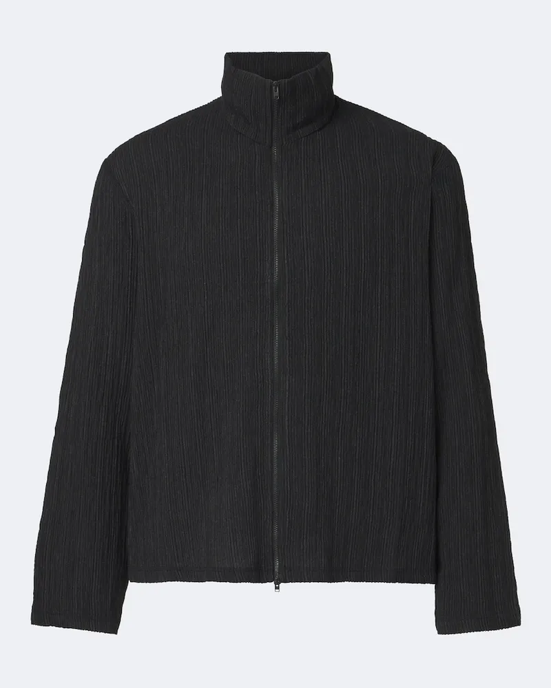 Our Legacy Cropped-Pullover mit Reißverschluss Schwarz