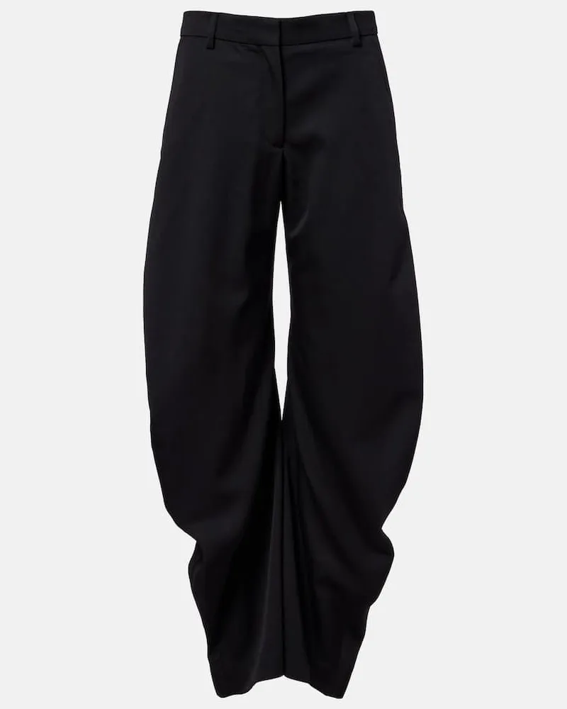 Acne Studios Anzughose aus Wolle Schwarz