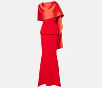 Robe Evangelina aus Crêpe