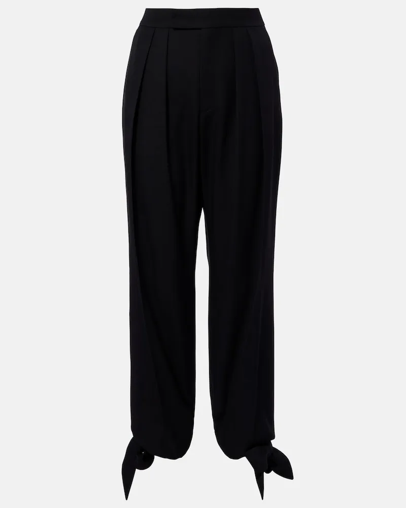 Chloé Chloé Ballonhose aus Schurwolle Schwarz
