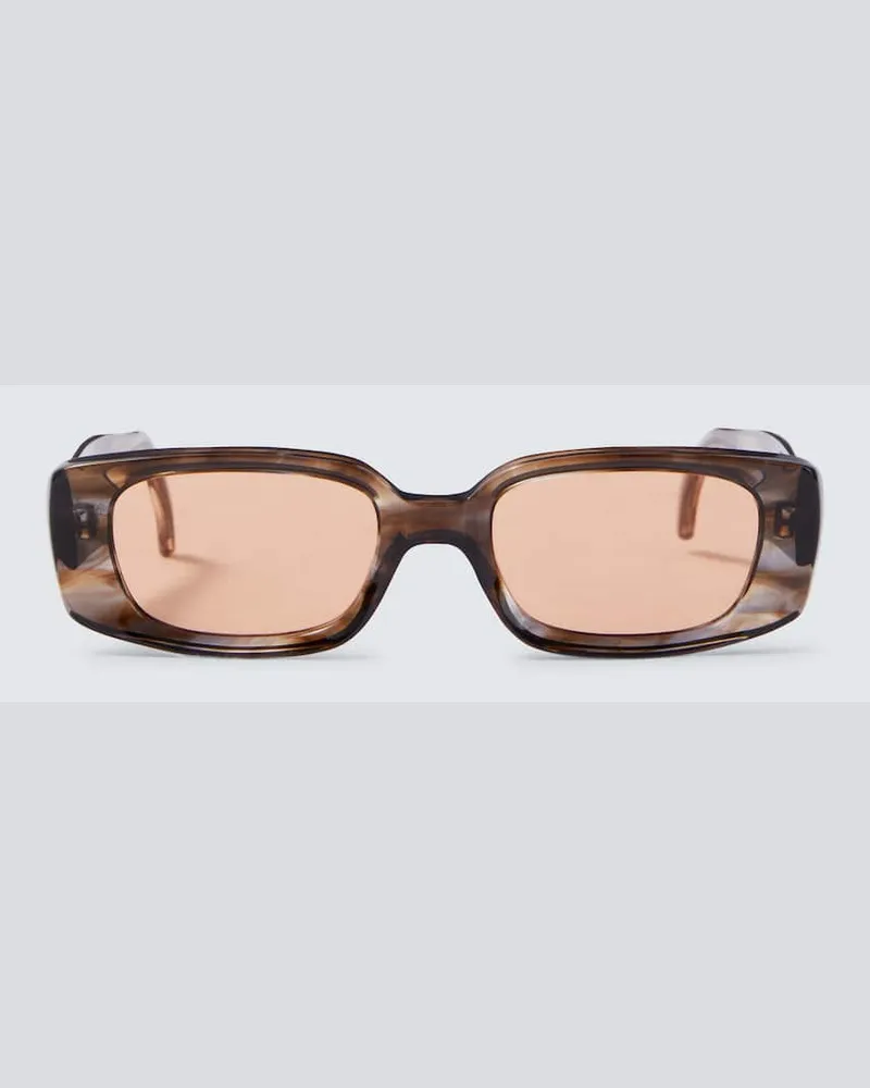 Our Legacy Eckige Sonnenbrille Samhain Orange
