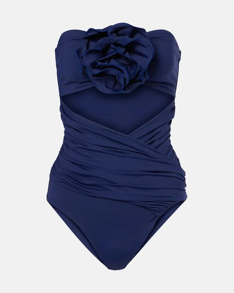 Magda Butrym Badeanzug RE25 Blau