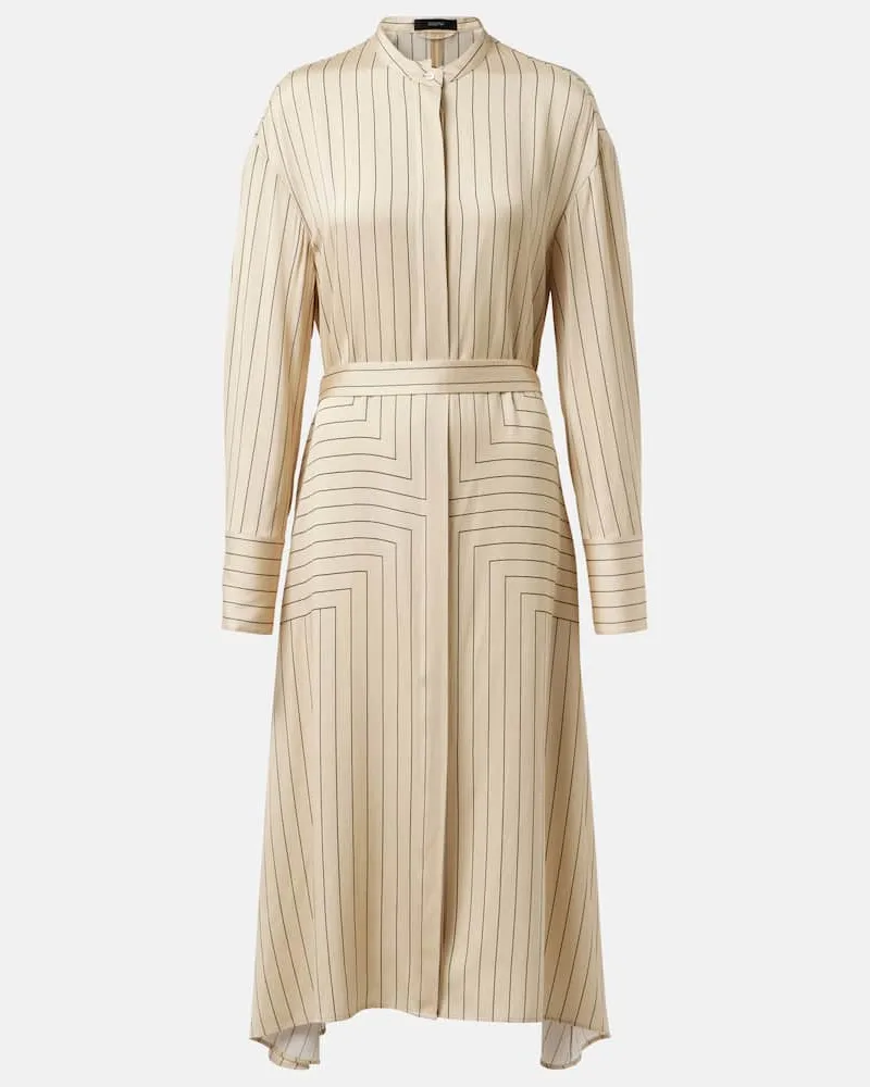 Joseph Hemdblusenkleid Beige