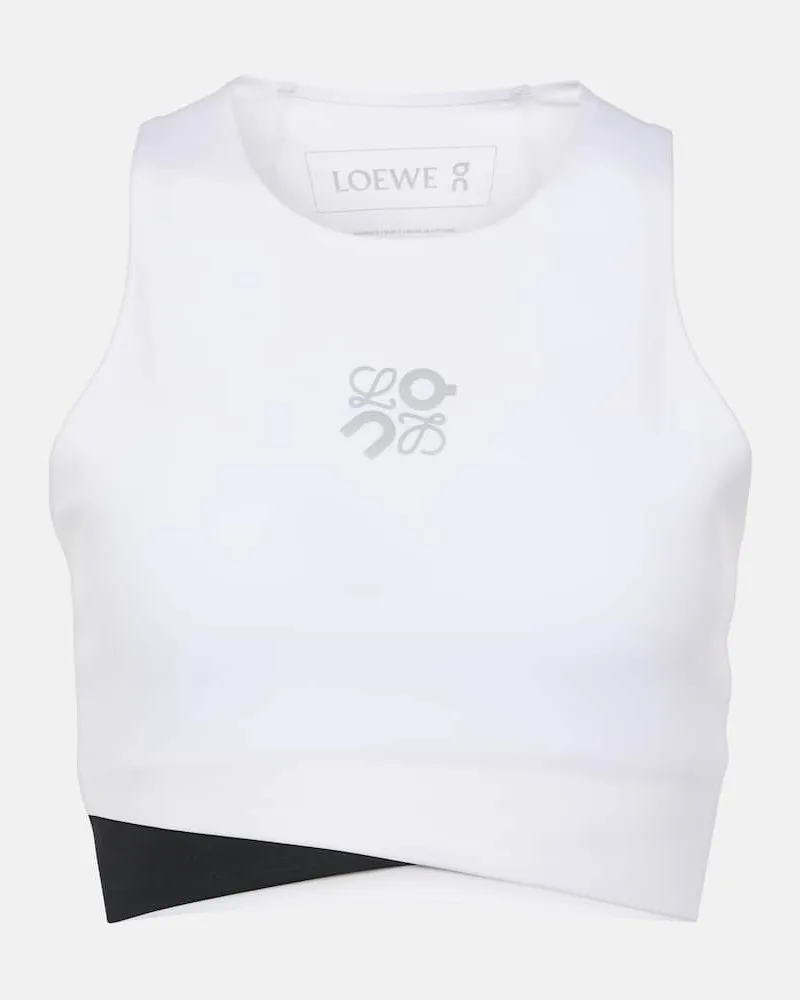 Loewe X On Sport-BH Performance Weiß