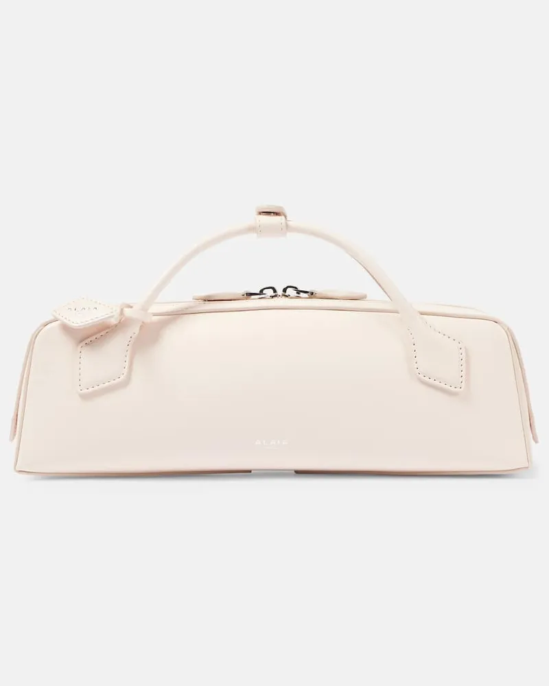 Alaïa Alaïa Clutch Le Teckel aus Leder Rosa