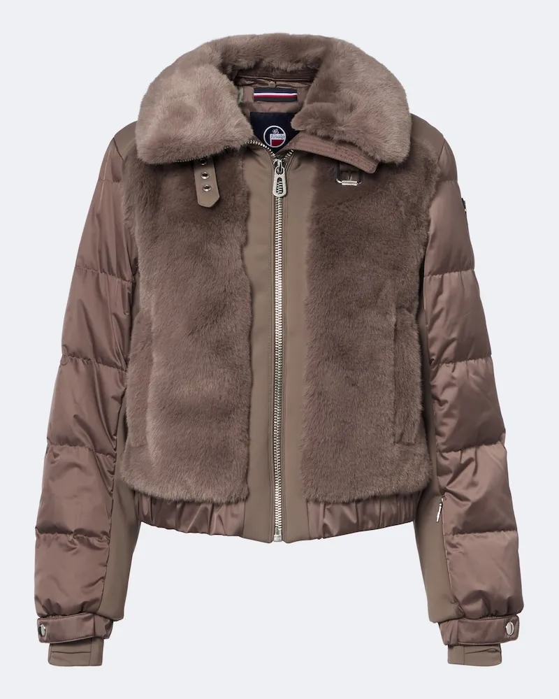 FUSALP Skijacke Lenagima Braun