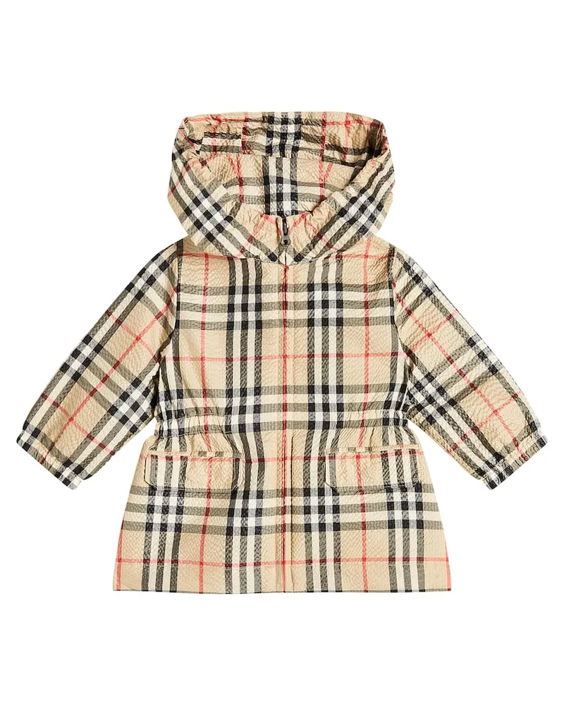 Burberry Baby Jacke Burberry Check Multicolor