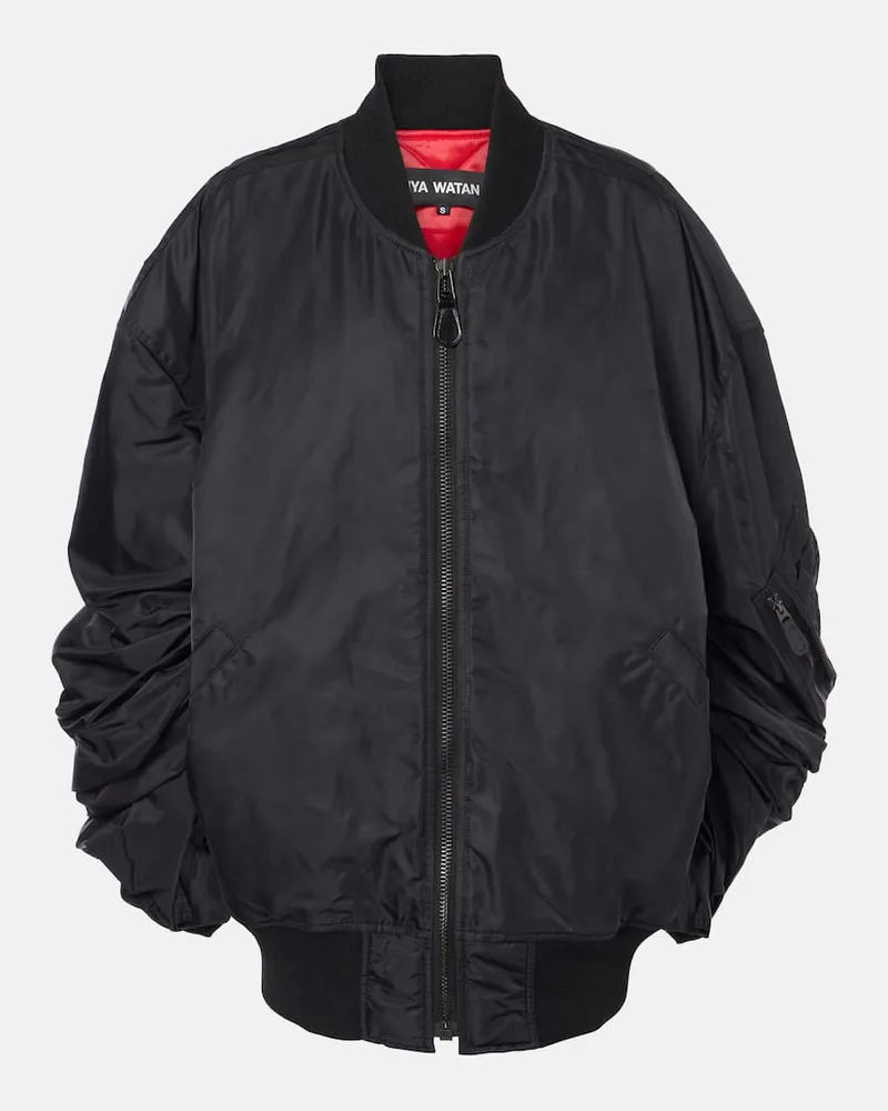 Junya Watanabe Bomberjacke aus Twill Schwarz
