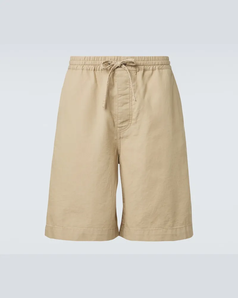 Loewe Bermuda-Shorts aus Baumwolle Beige
