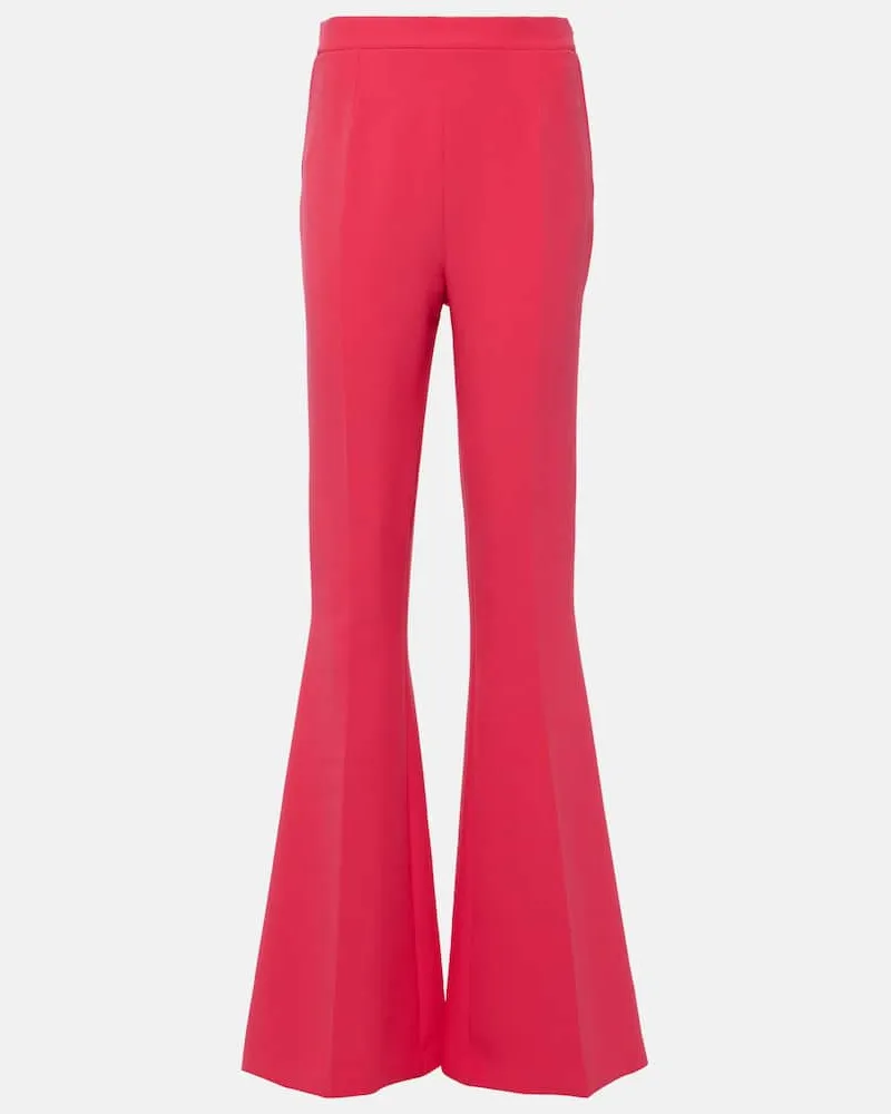 Safiyaa High-Rise-Schlaghose Halluana Rosa