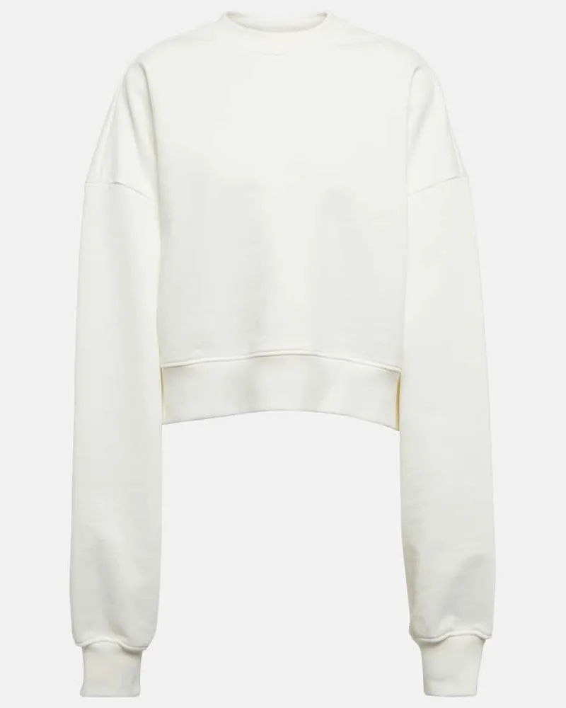 WARDROBE.NYC X Hailey Bieber Sweatshirt HB Weiß