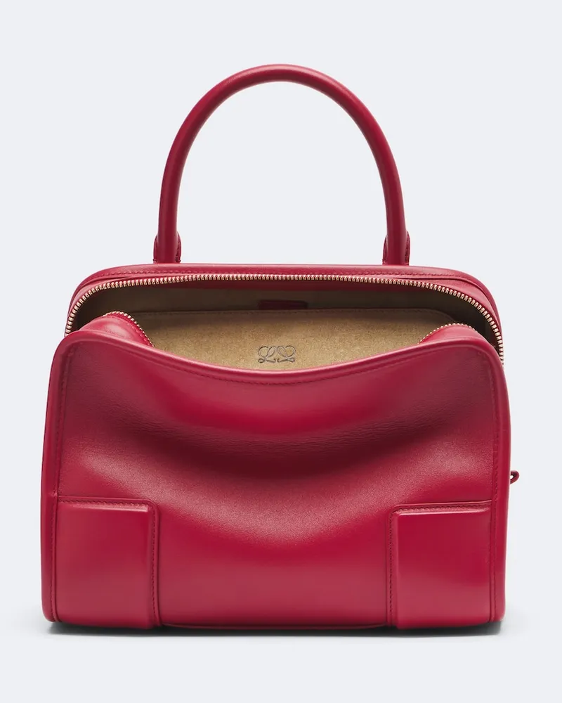 Loewe Henkeltasche Amazona 180 Small aus Leder Rot