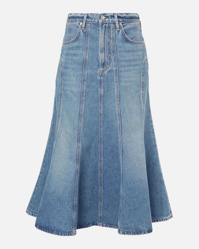 Citizens of humanity Jeansrock Gaucho Vintage Blau