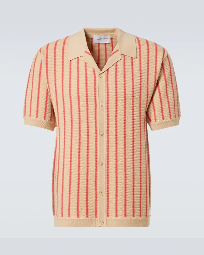 King & Tuckfield Hemd aus Wolle Multicolor