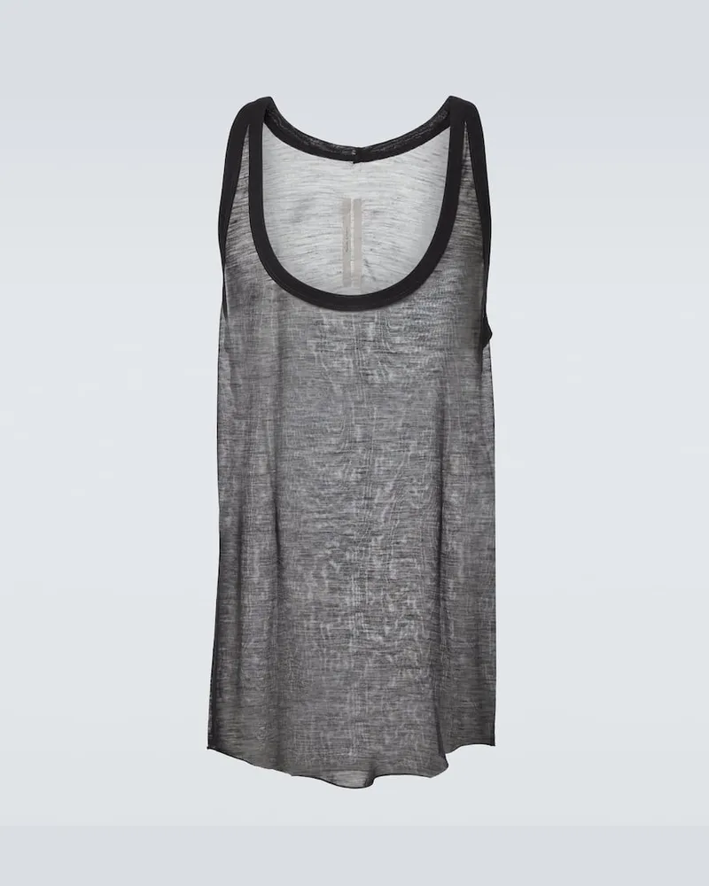 Rick Owens Top aus einem Wollgemisch Schwarz