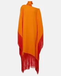 Taller Marmo Kaftan Tevere aus Cady Orange