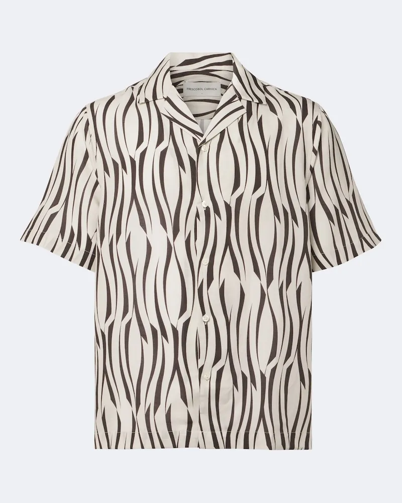Frescobol Carioca Hemd Roberto Beige