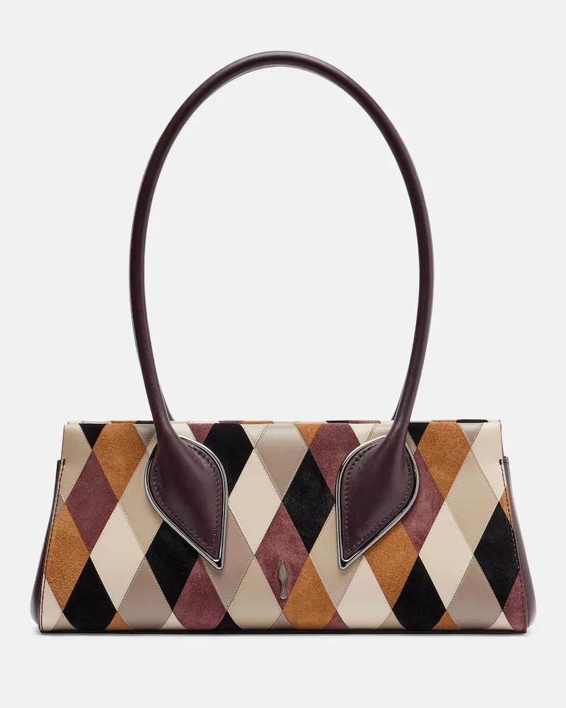 Christian Louboutin Schultertasche Venus aus Leder Multicolor