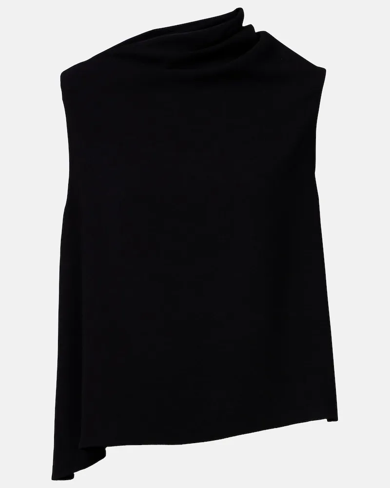 Vince Asymmetrisches Top Schwarz