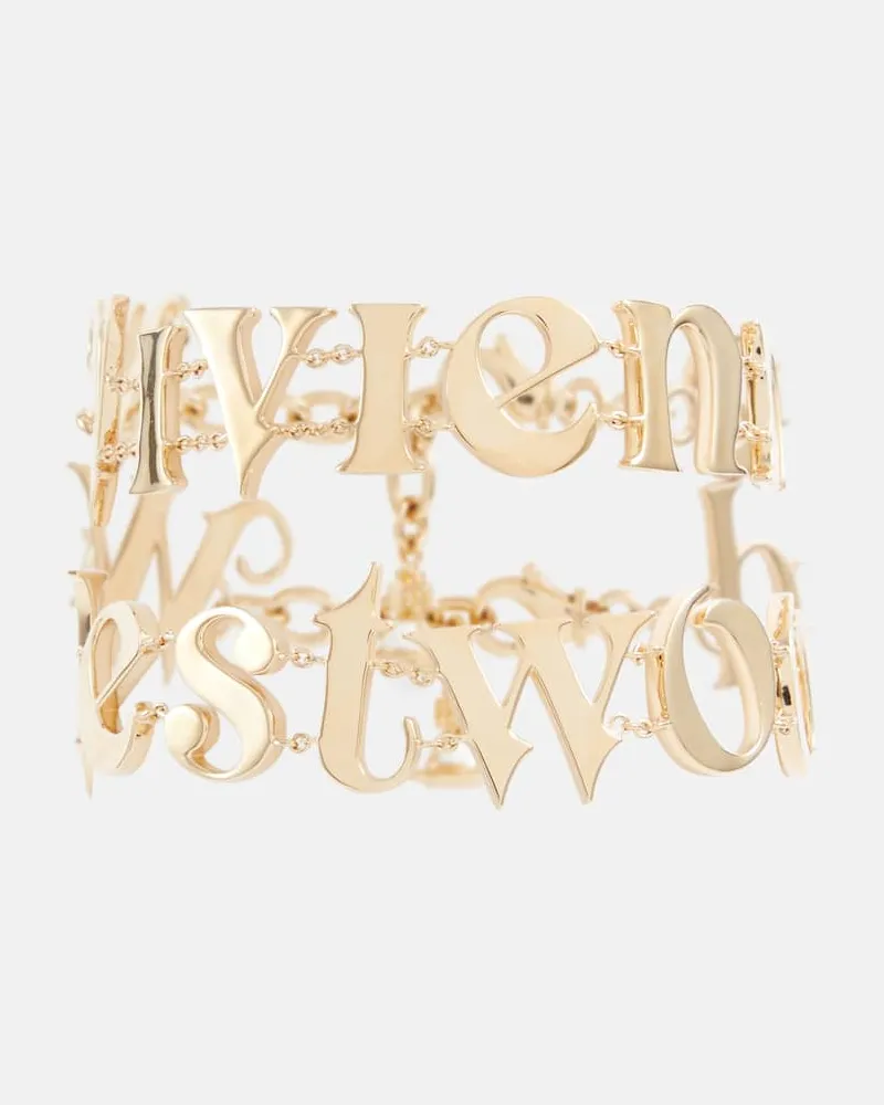 Vivienne Westwood Set Raimunda aus zwei Armbändern Gold