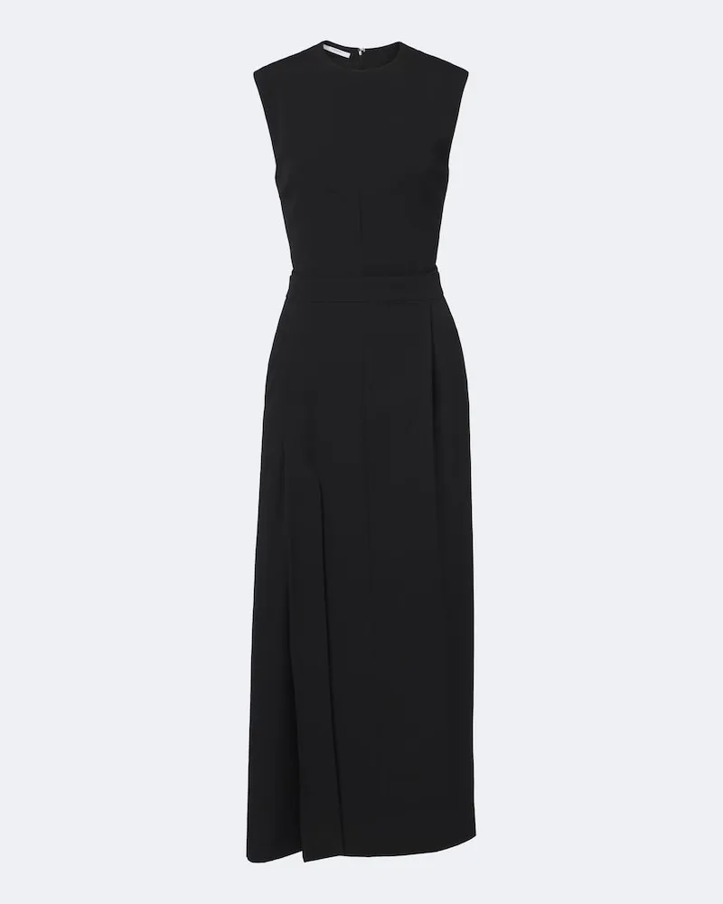 Givenchy Maxikleid aus Wolle Schwarz