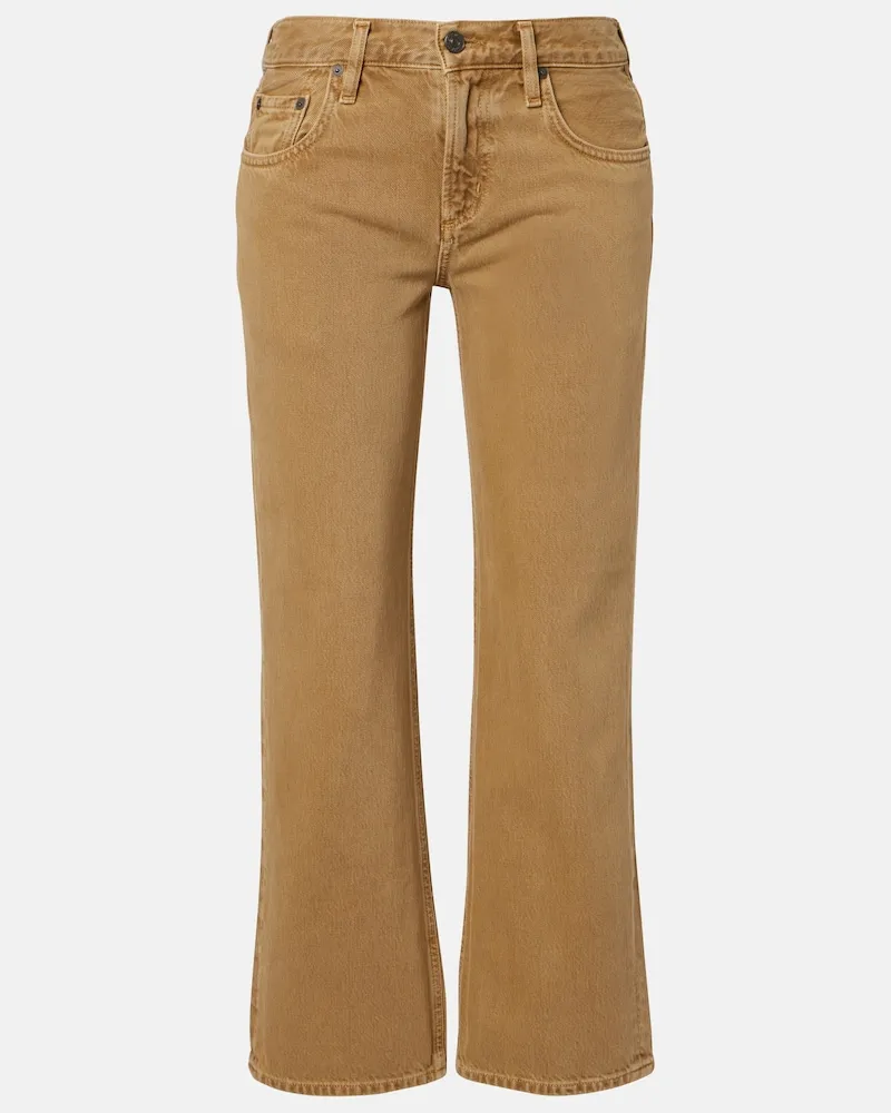 Citizens of humanity Straight Jeans Faye Vintage Beige