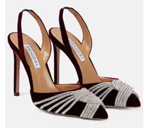 Slingback-Pumps Gatsby 105 aus Samt