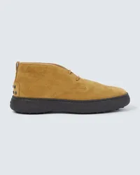 TOD'S Desert Boots aus Veloursleder Braun