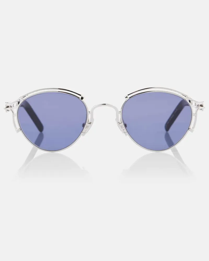 Jean Paul Gaultier Runde Sonnenbrille 56-8171 Silber