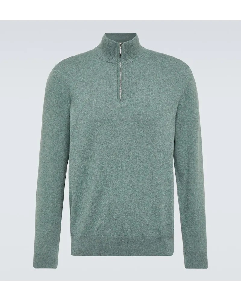 Loro Piana Pullover aus Kaschmir Gruen