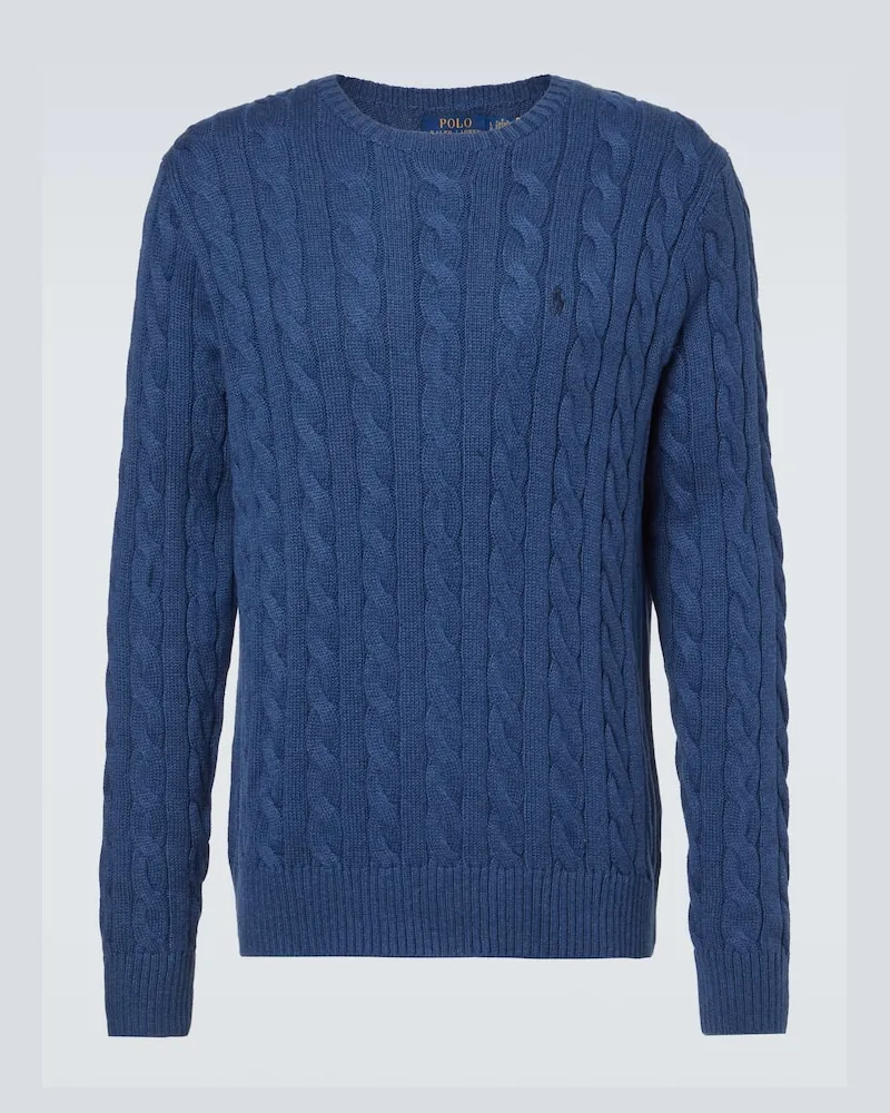 Ralph Lauren Pullover aus Baumwolle Blau