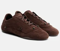 Sneakers City aus Veloursleder