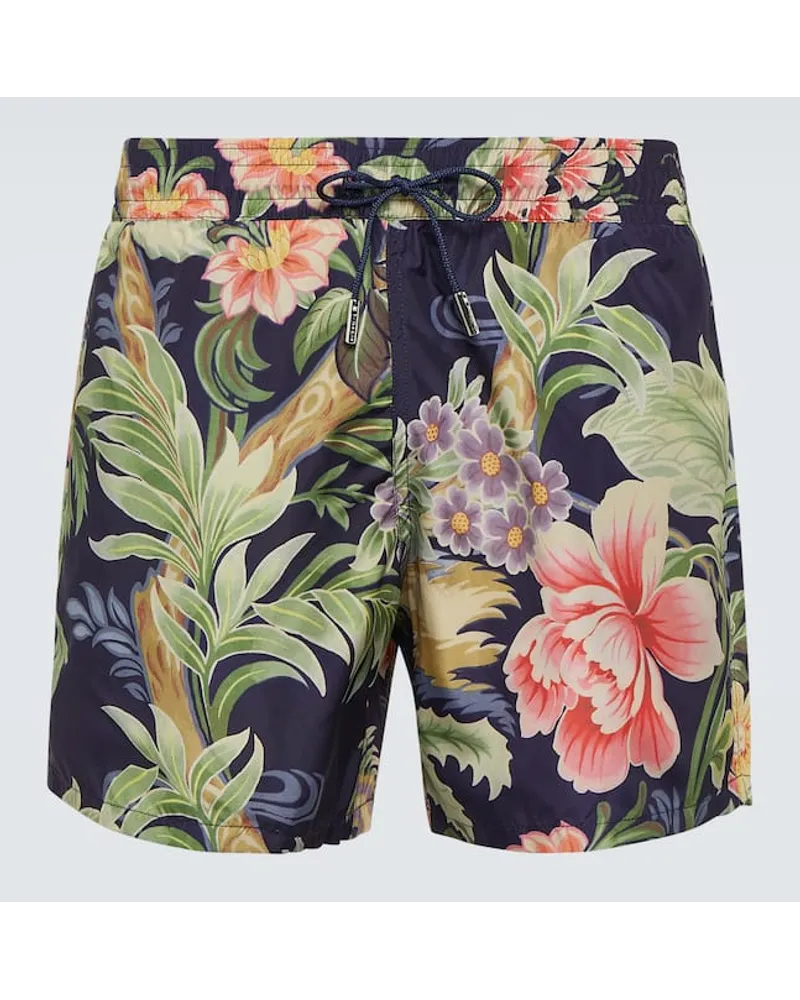 Etro Bedruckte Badeshorts Multicolor