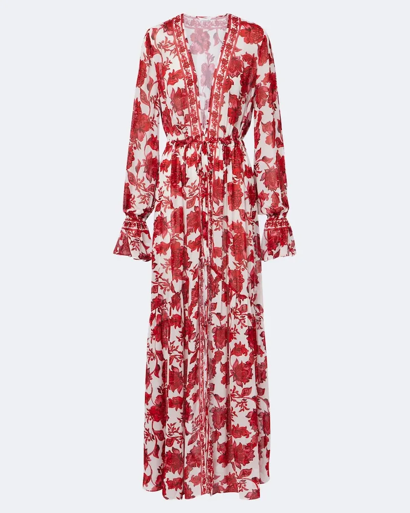 Alexandra Miro Maxikleid Clementine Rot