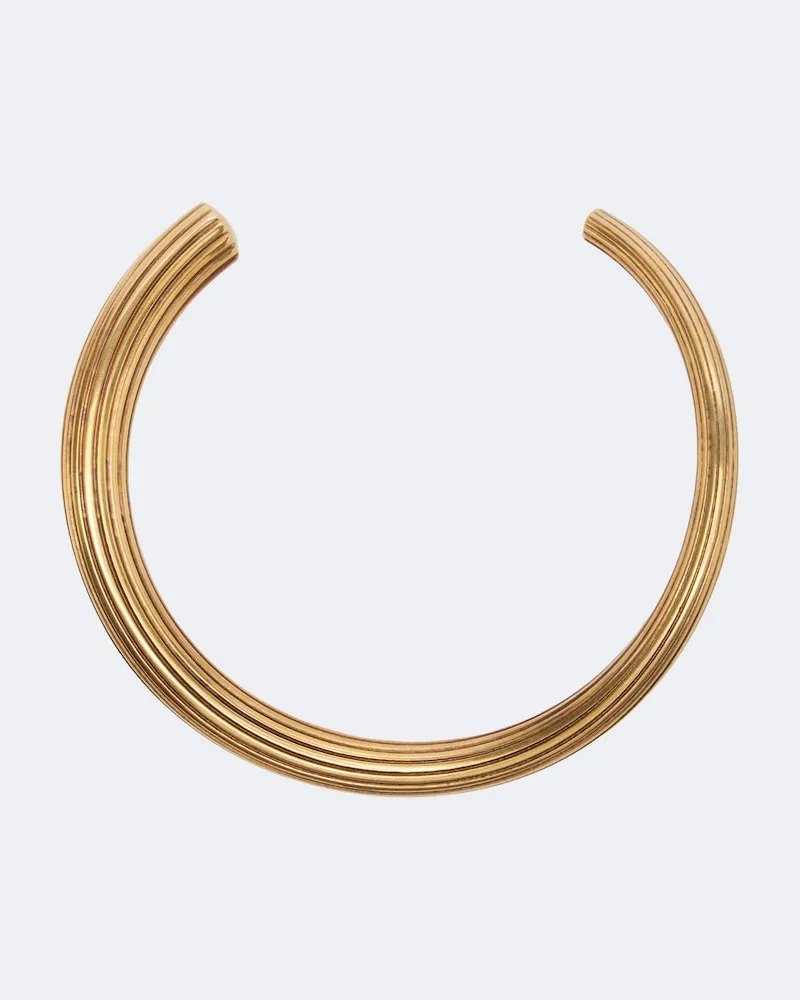KHAITE Choker Santa Fe aus Messing, 18kt vergoldet Gold