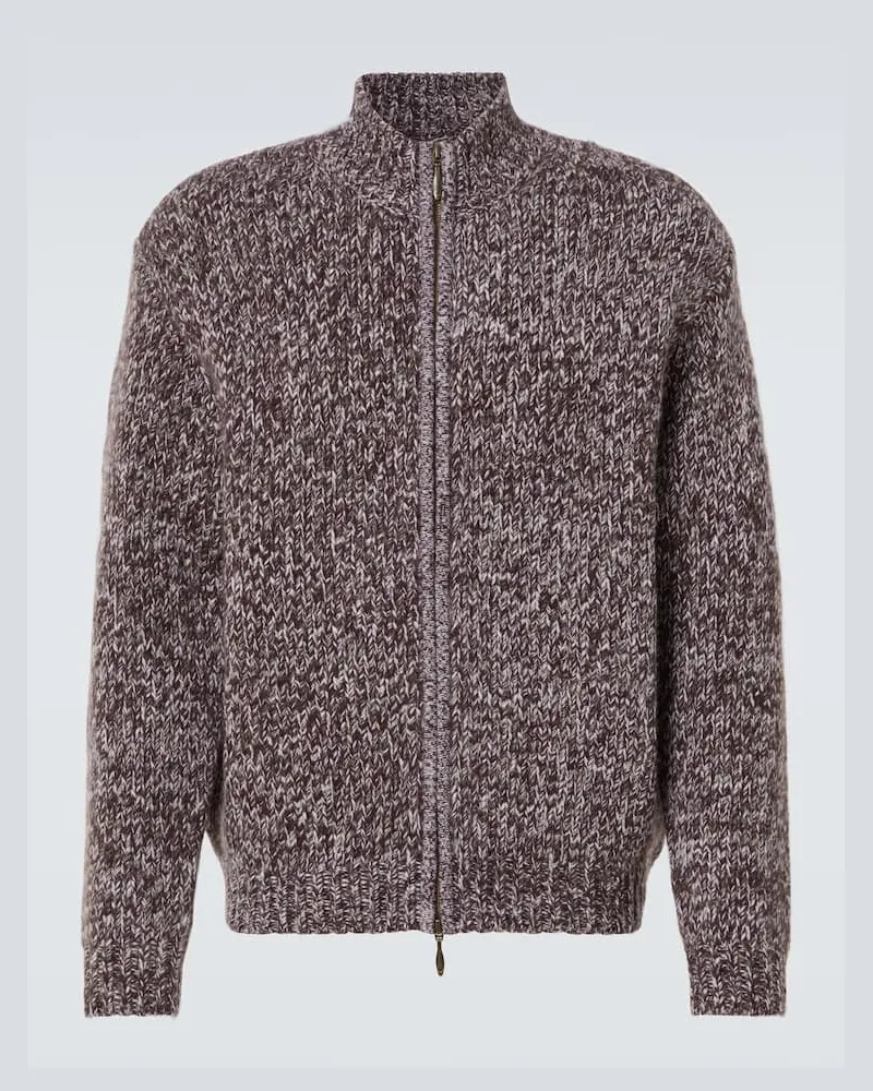 Le Kasha 1918 Jacke aus Kaschmir Grau
