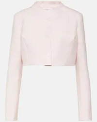 COPERNI Cropped-Jacke aus Schurwolle Pink