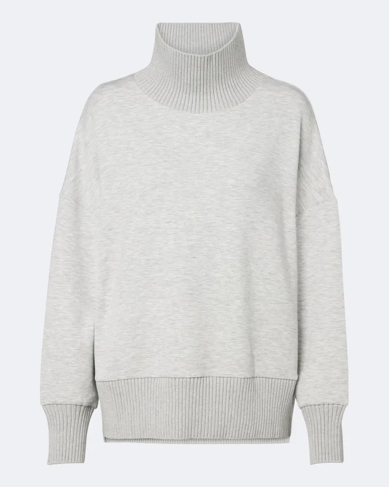 Varley Oversize-Pullover Barker aus Jersey Grau