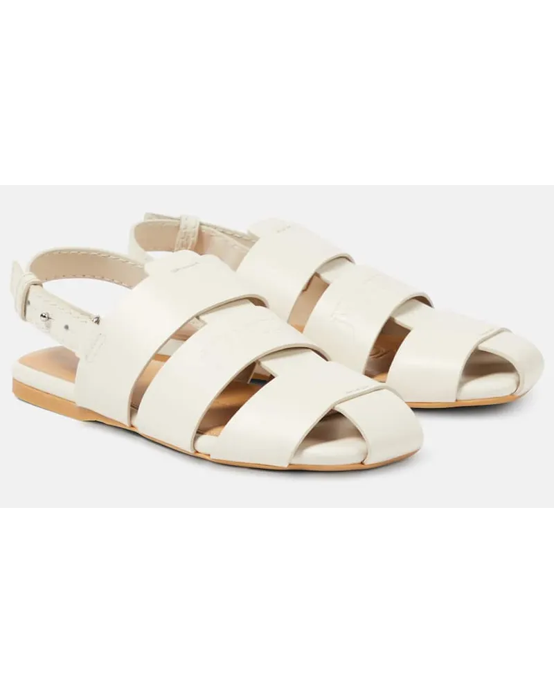 J.W.Anderson Sandalen aus Leder Weiss