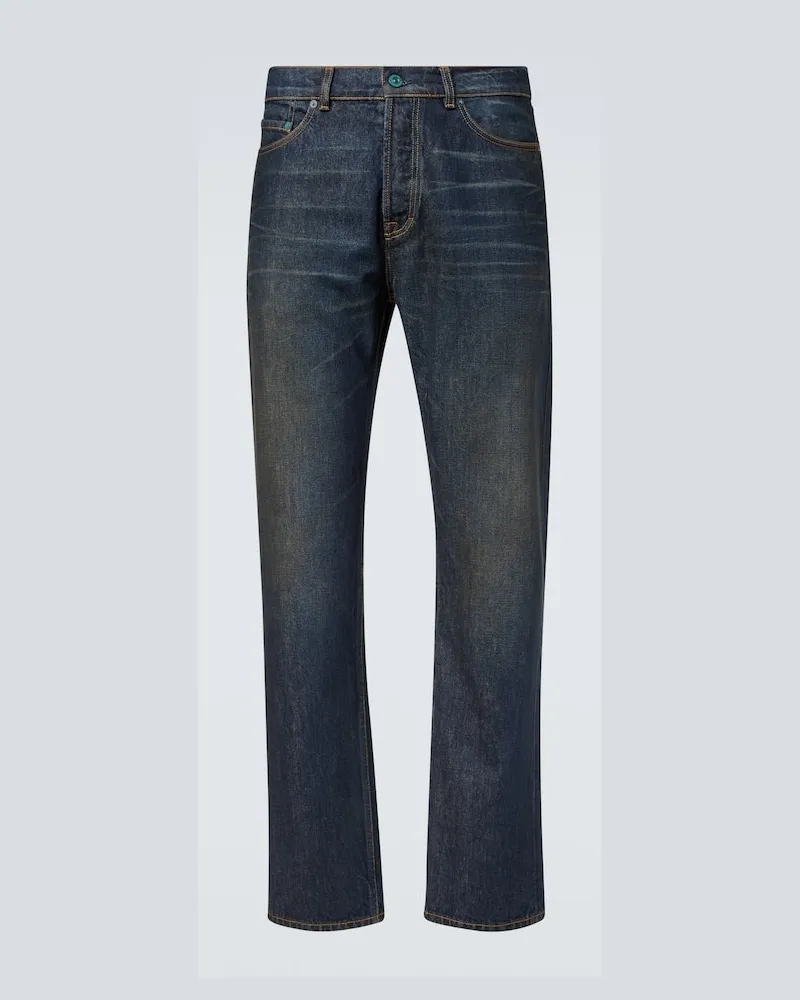 Our Legacy Mid-Rise Slim Jeans Blau